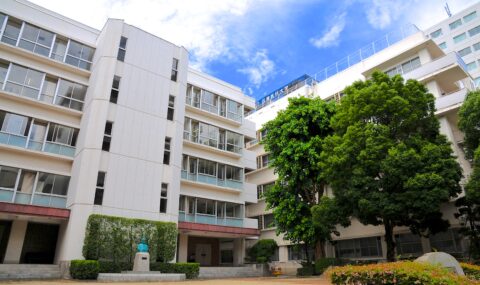 兵庫医科大学おそらく旧校舎の写真