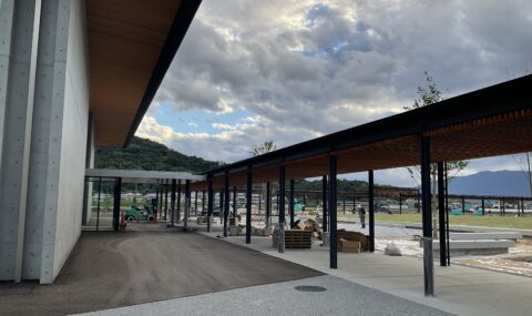 奈良県立医科大学新キャンパス工事中写真