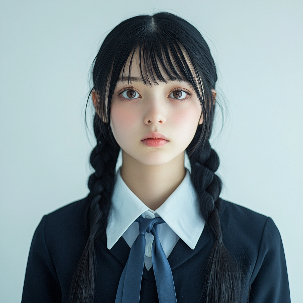 合格者バストアップ写真