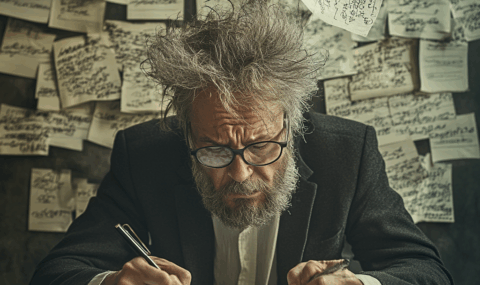 老眼の大学教授