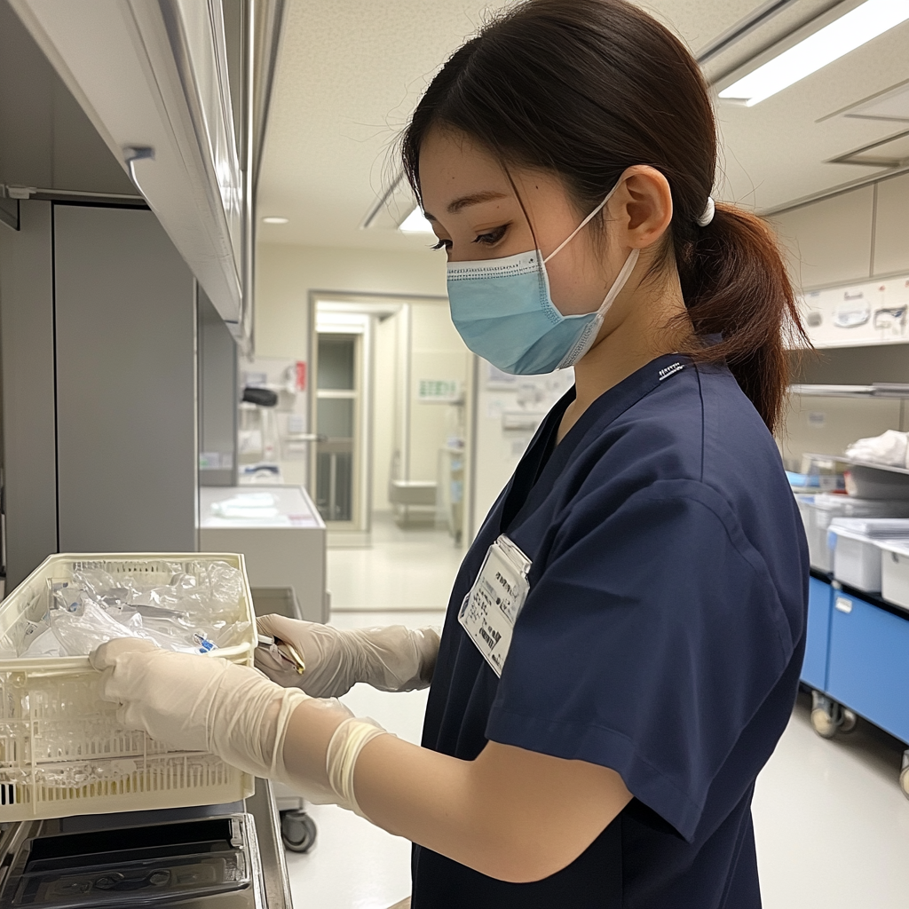 女性医系技官をイメージさせる写真