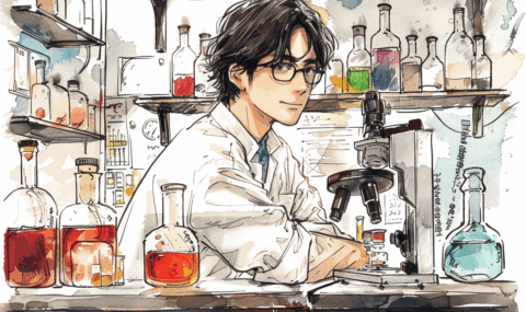 田谷野先生のイメージ写真イラスト