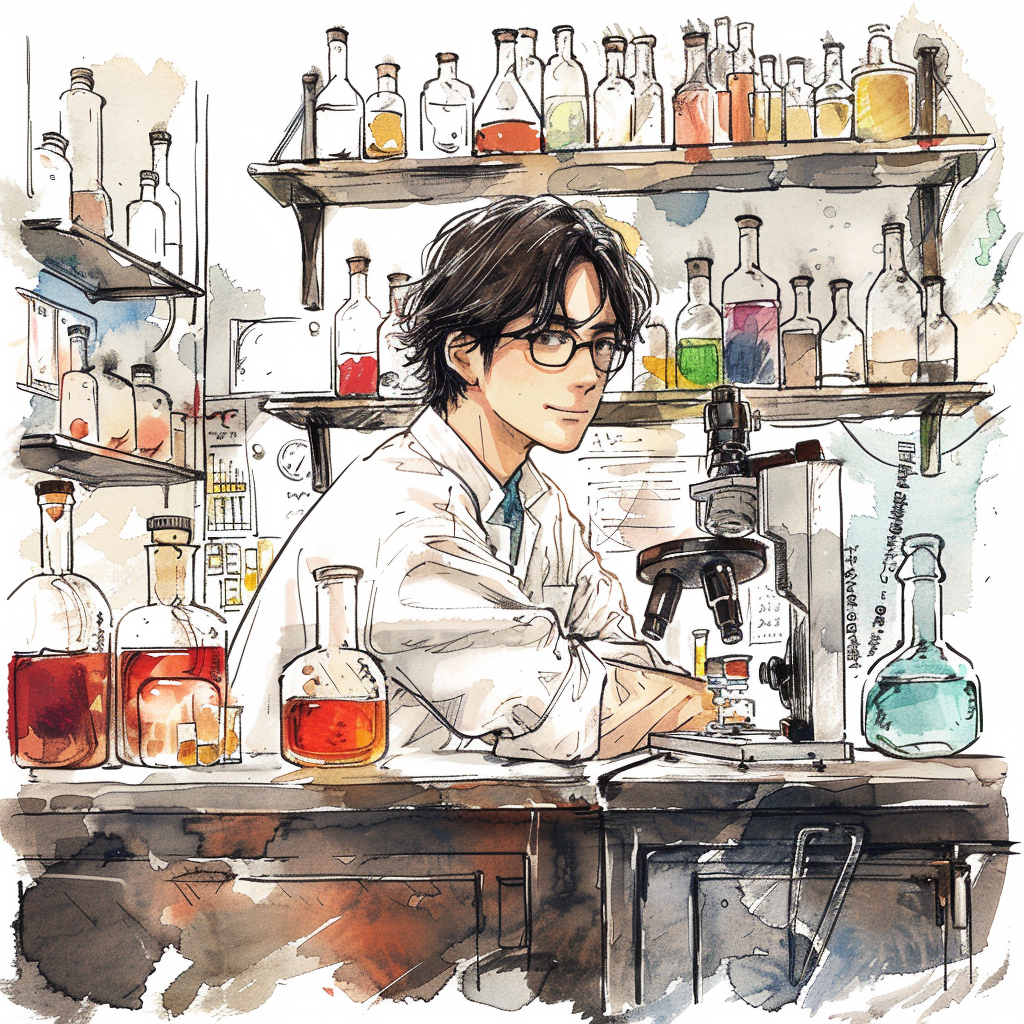 田谷野先生のイメージ写真イラスト