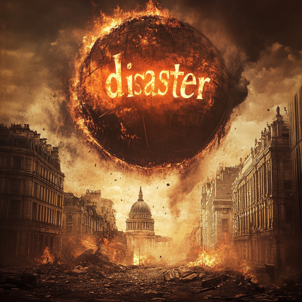 Disasterをイメージさせる画像
