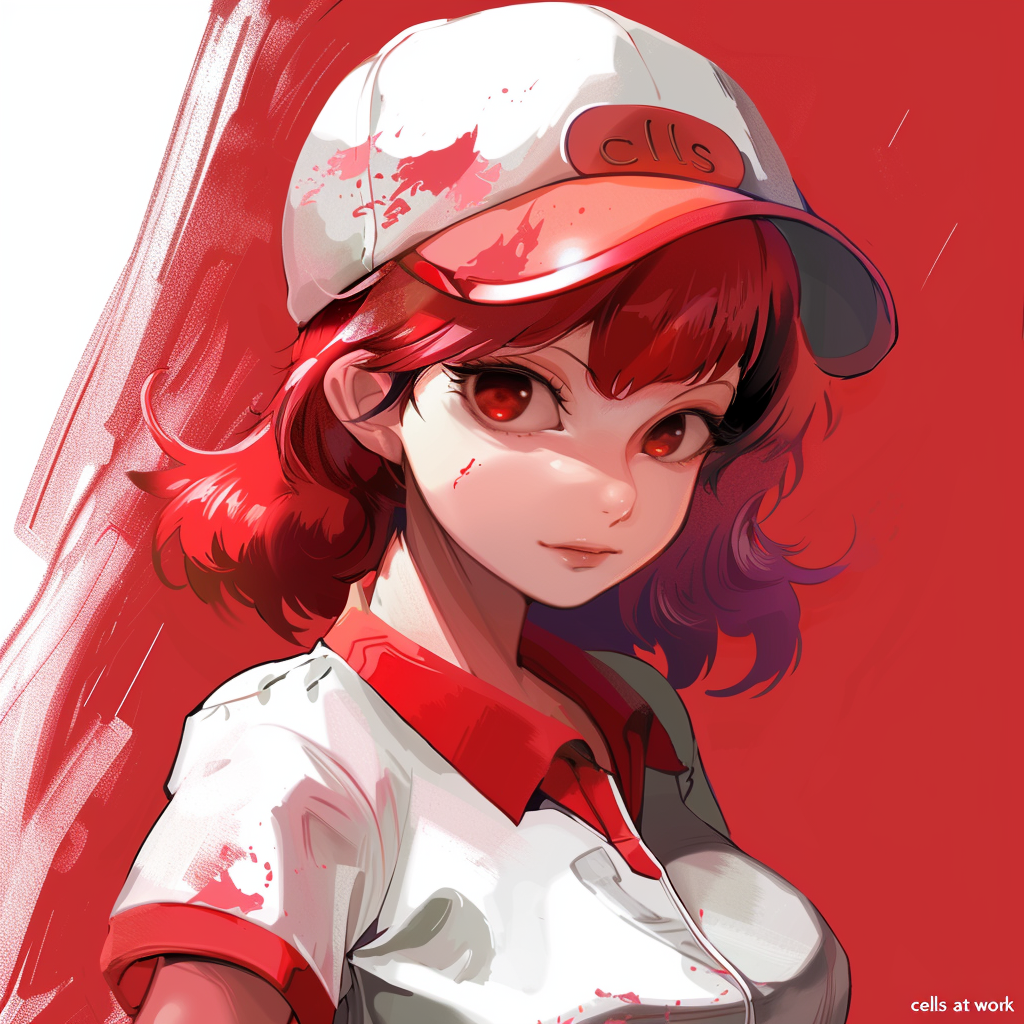 働く細胞のイメージイラスト