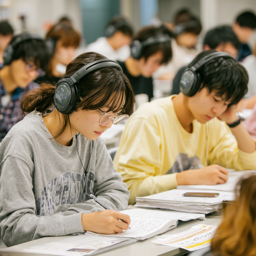 リスニングテストイメージ