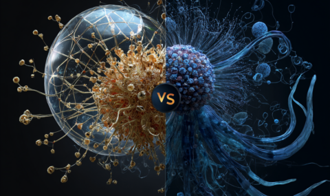 物理対生物イメージ