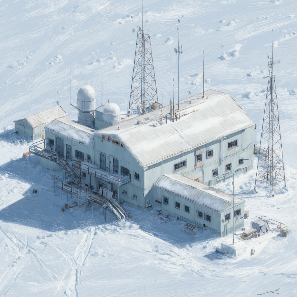 南極昭和基地イメージ
